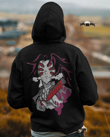 Kokushibou Blood Moon Hoodie – TheOtaku Signature Drop