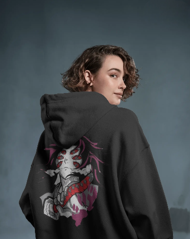 Kokushibou Blood Moon Hoodie – TheOtaku Signature Drop