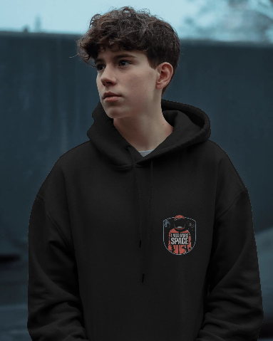 🔭✨ Space Ways: Moon Revolusi Hoodie" – TheOtaku Exclusive