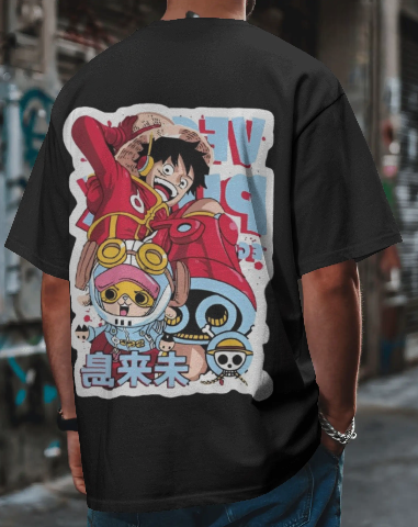 One Piece Straw Hat Luffy Graphic T-Shirt – TheOtaku Edition