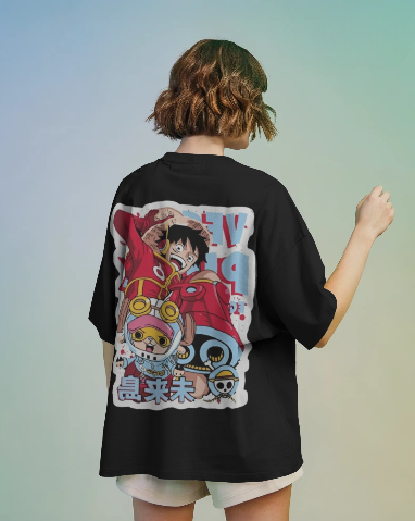One Piece Straw Hat Luffy Graphic T-Shirt – TheOtaku Edition