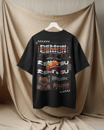 Zenitsu Thunderstrike Tee – TheOtaku Exclusive