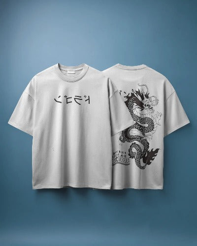 TheOtaku | Eternal Dragon Oversized Tee
